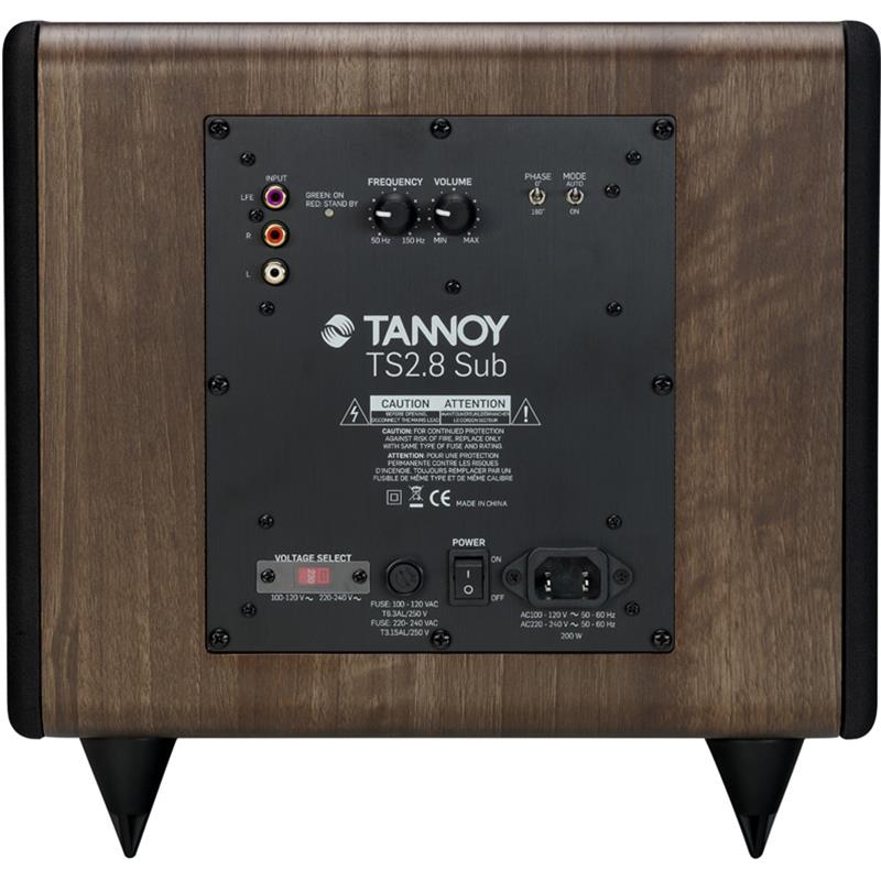 Tannoy TS2.8 Subwoofer (walnut)(each) - Click Image to Close